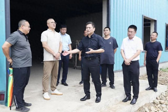 凯发旗舰厅徐海龙调研畜禽粪污资源化利用项目建设情况