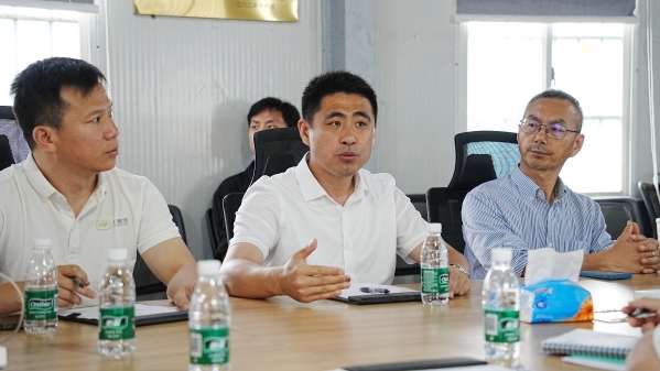 韩国忠清南道工作组领导考察广州南沙扬翔风行项目(图3)