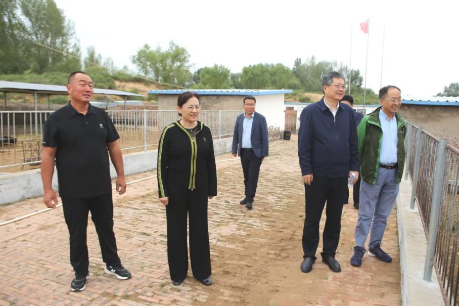 “头雁”导师西北农林科技大学罗军副校长赴榆阳区开展“头雁”项目学员回访跟踪