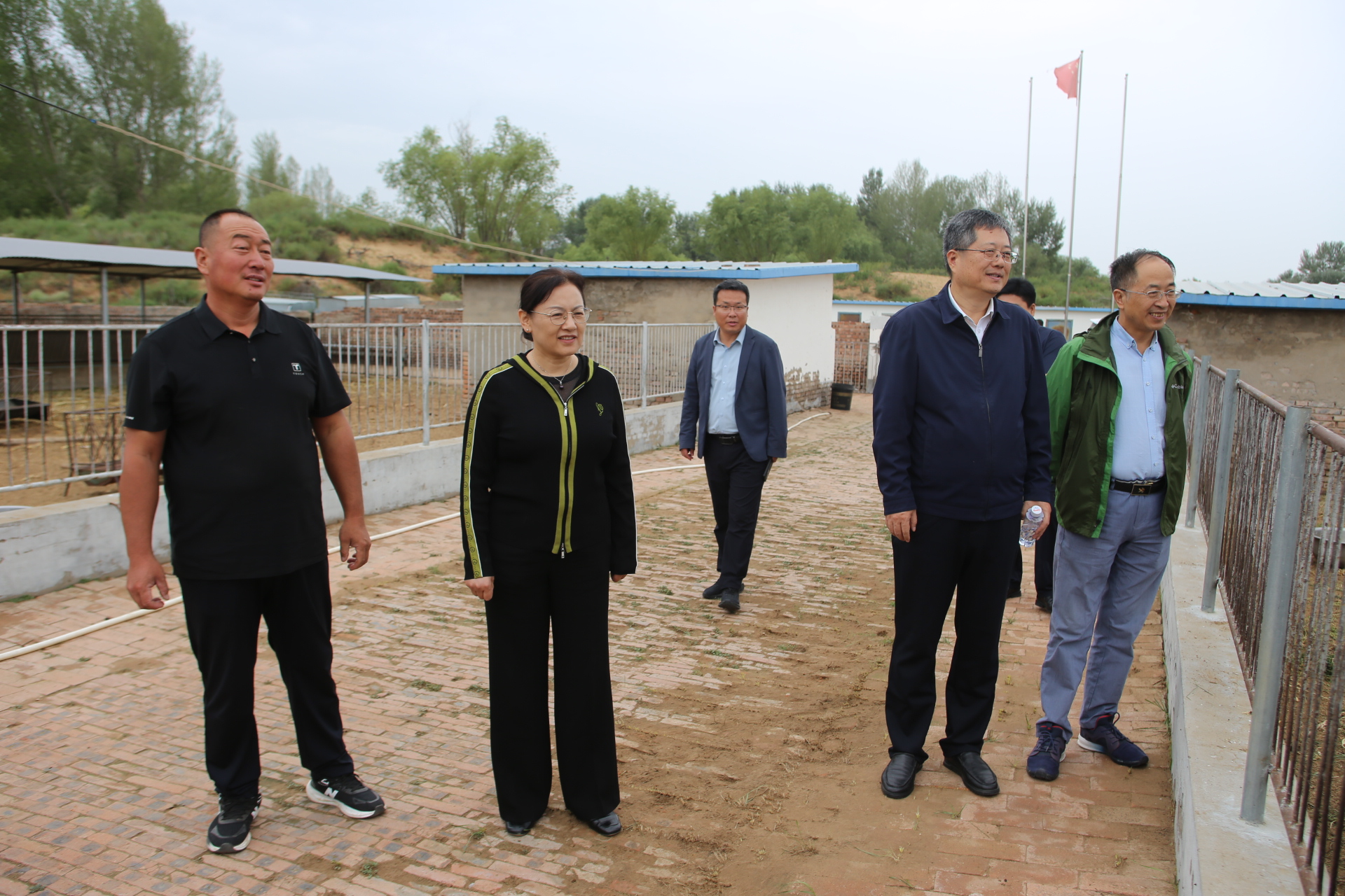 凯发国际西北农林科技大学罗军副校长赴榆阳区开展“头雁”项目学员回访跟踪