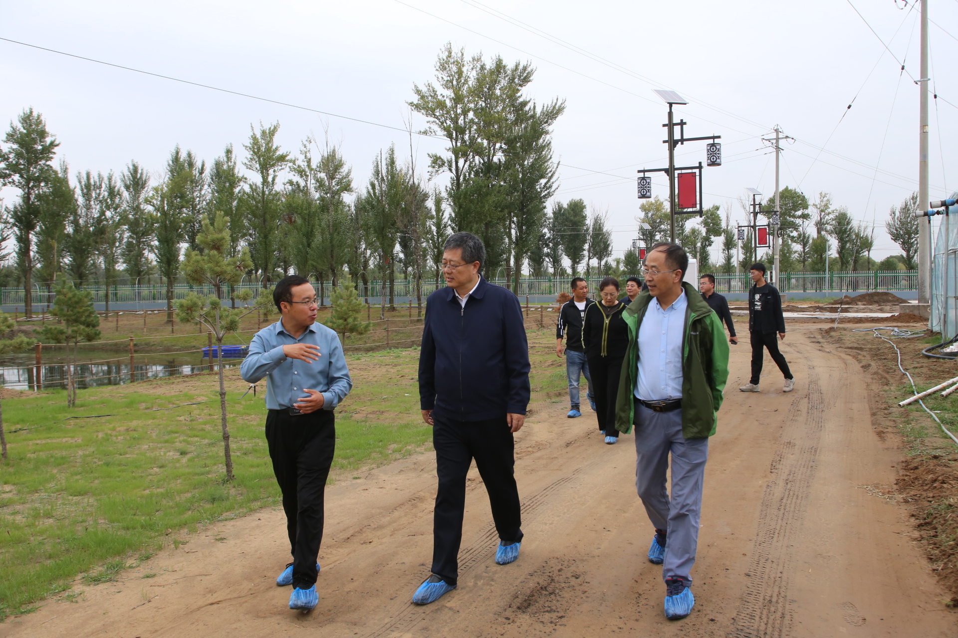 凯发国际西北农林科技大学罗军副校长赴榆阳区开展“头雁”项目学员回访跟踪(图3)