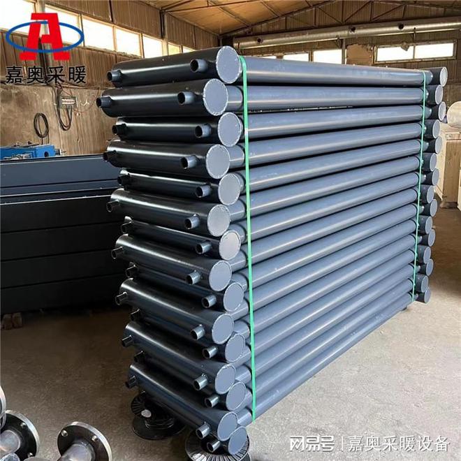 养猪场农业钢制a型光面管散凯发旗舰厅热器(图1)