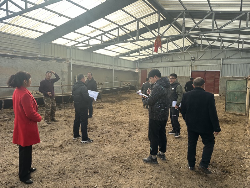 皇城镇：扎实做好畜牧业基础设施验收工作(图2)