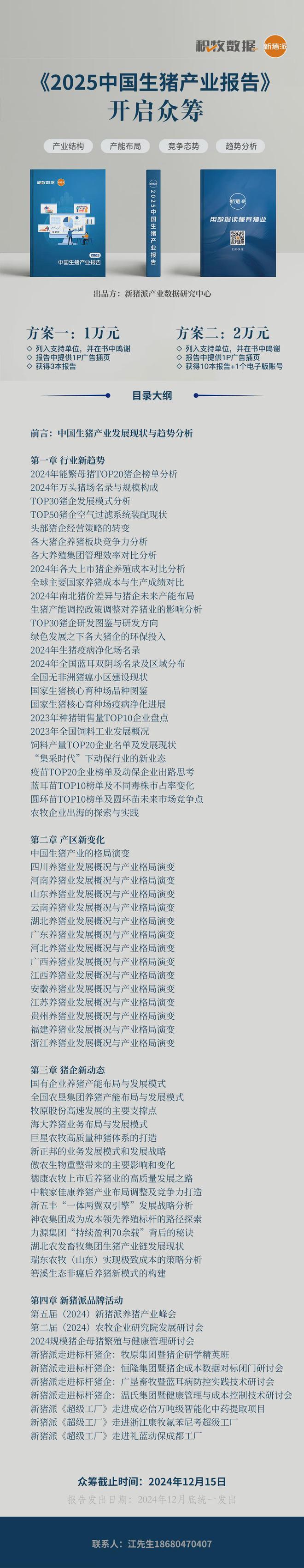 2024年能繁母猪TOP20：1060万头占全国26%东方希望暴增3倍首次上榜广