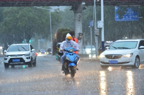 今天至9日湖南有一次强降雨天气过程今晚至8日为最强时段