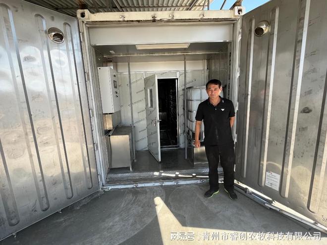 农业合作新突破：智能水培牧草集装箱助力哈萨克斯坦牧业绿色转型