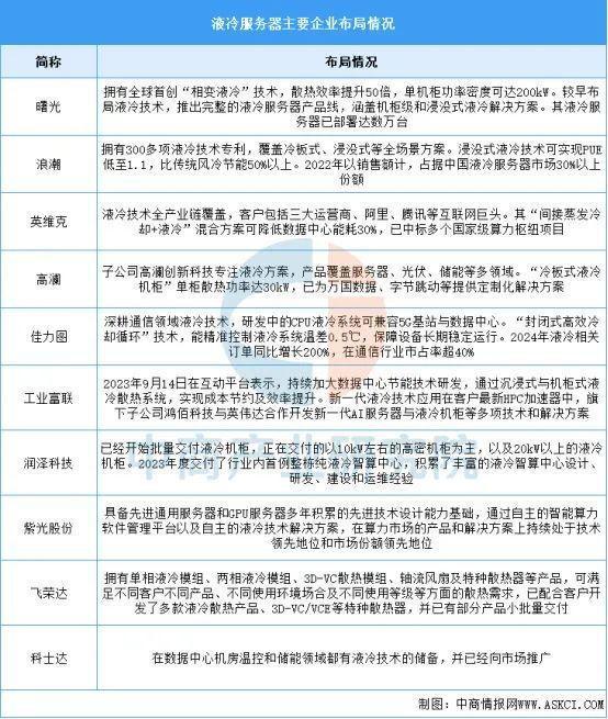 2025年中国液冷服务器行业市场前景预测研究报告(图7)