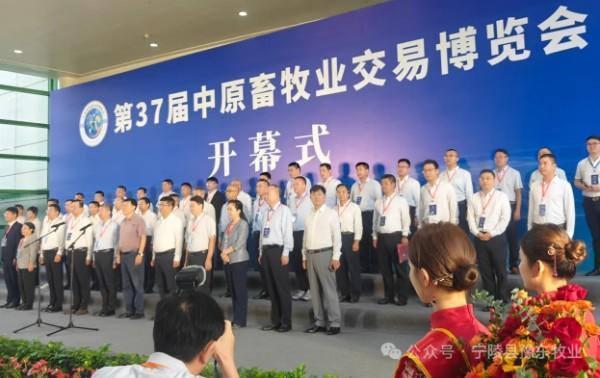 第37届中原畜牧业交易博览会开幕豫凯发国际东牧业以30年育种担当引领乡村振兴新实践(图3)