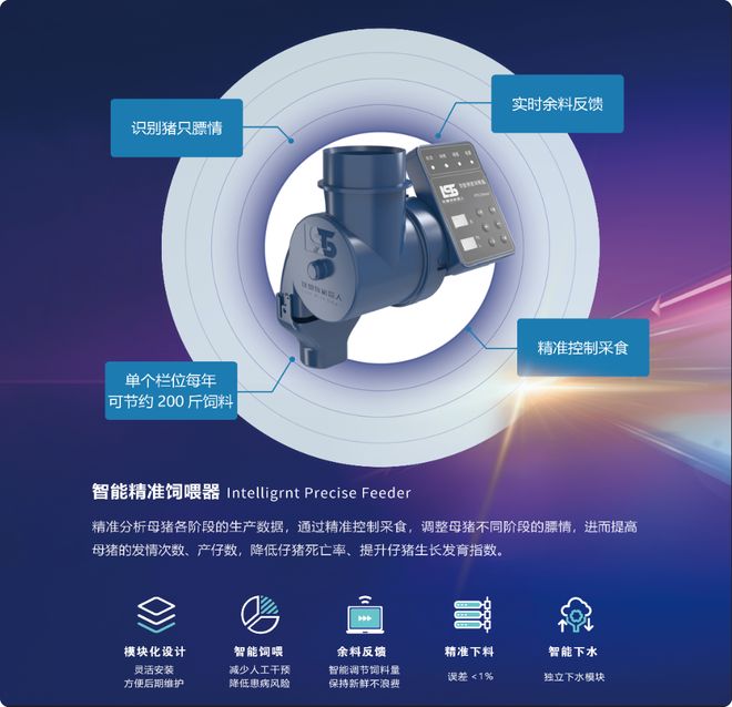 ag凯发拉塞特第500000台智能精准饲喂器下线以“精准饲喂”助推AI+养殖深度变革(图3)