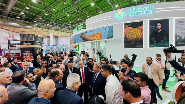 新希望展团闪耀埃及最大畜牧展引领中凯发旗舰厅企助力当地获点赞