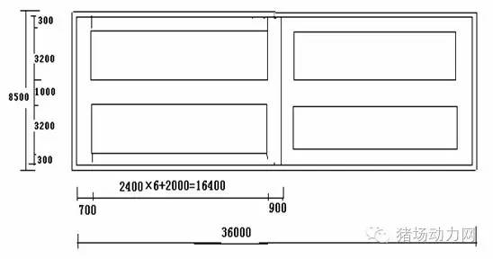 图说300头基础母猪猪场设计图赶紧收藏起来！